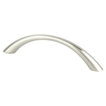 Berenson Contemporary Advantage Four 96mm CC Brushed Nickel Tapered Arch Pull 9418-4BPN-P